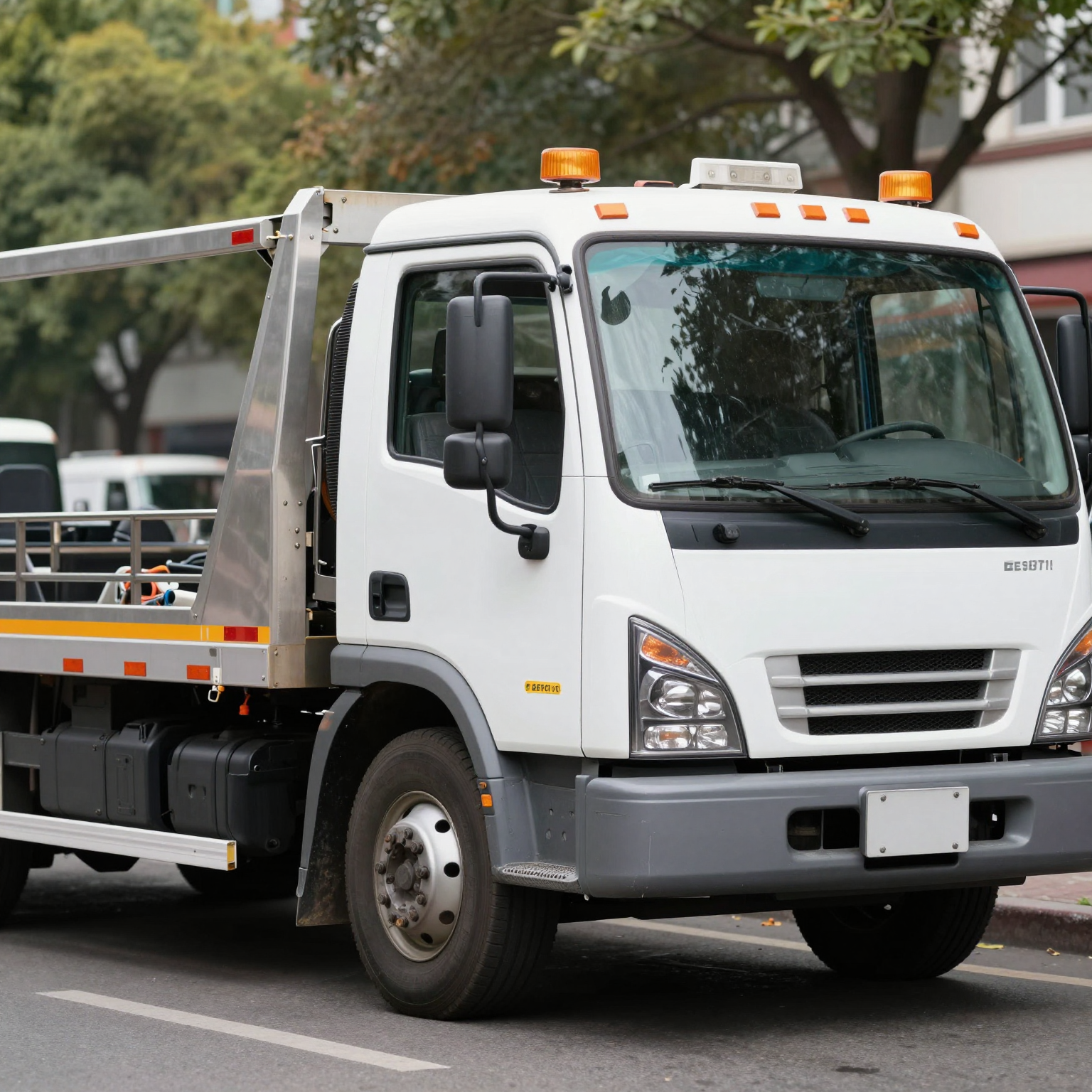Tow Truck in Action