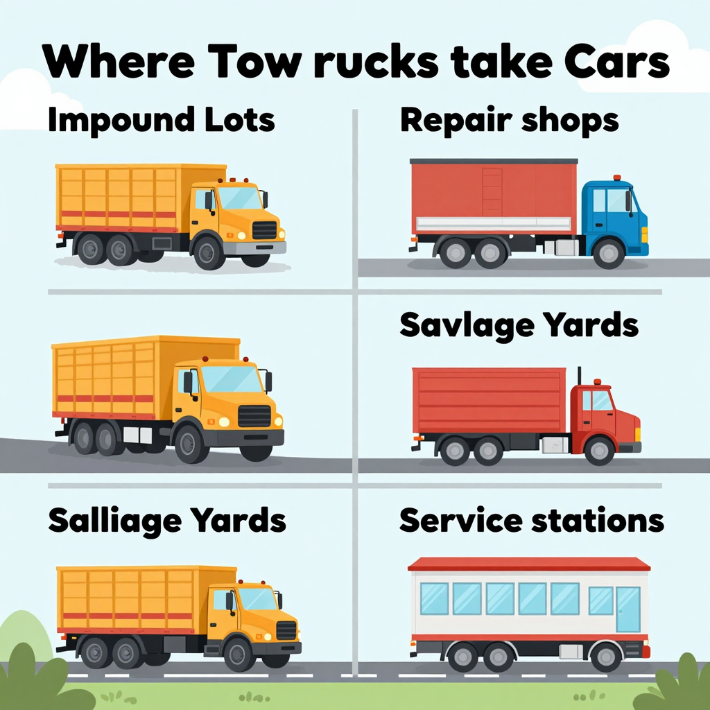 Where Tow Trucks Take Cars
