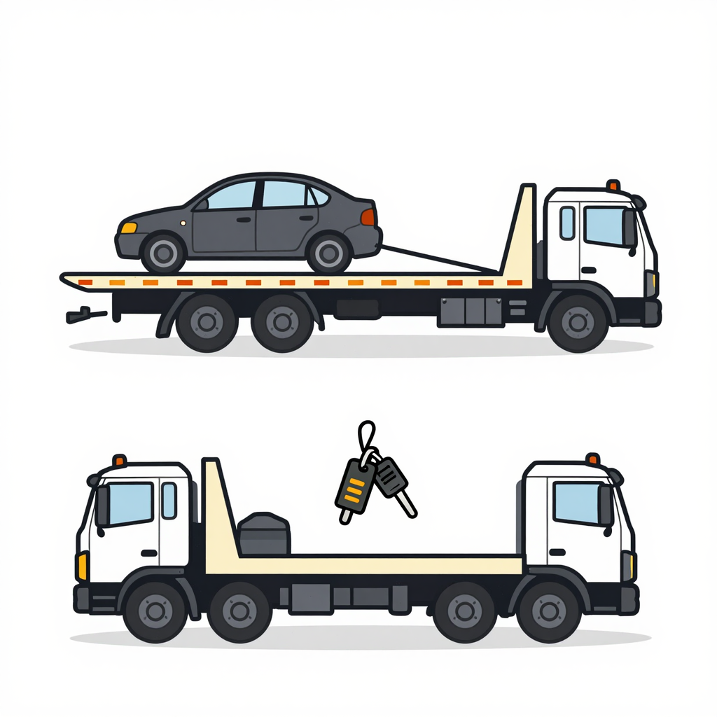 Towing Scenarios Illustration