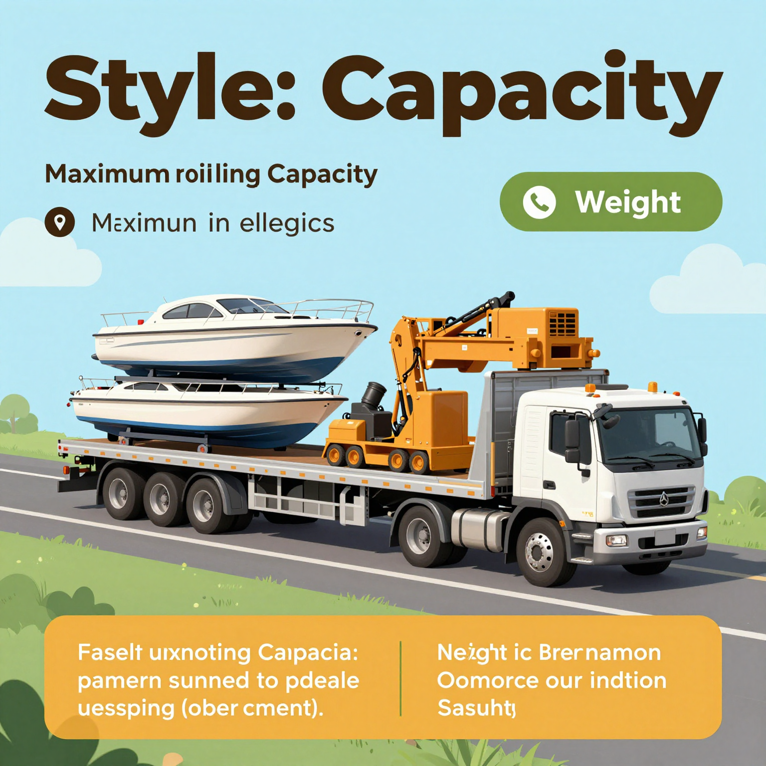 Towing Capacity Illustration