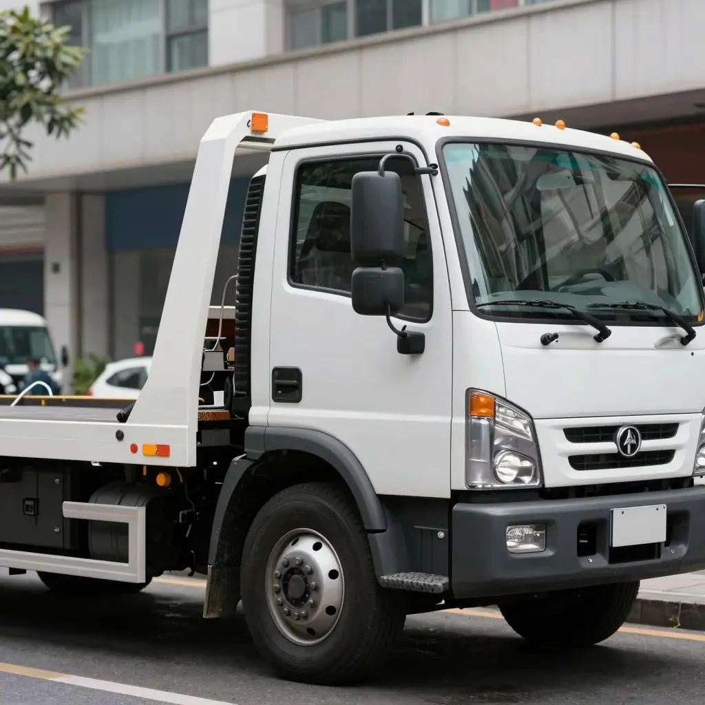 Flatbed Tow Truck