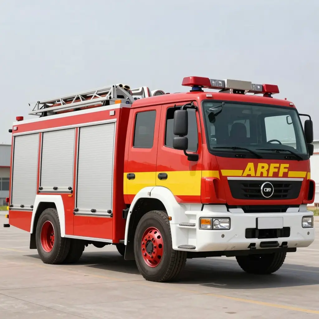 Modern ARFF Truck