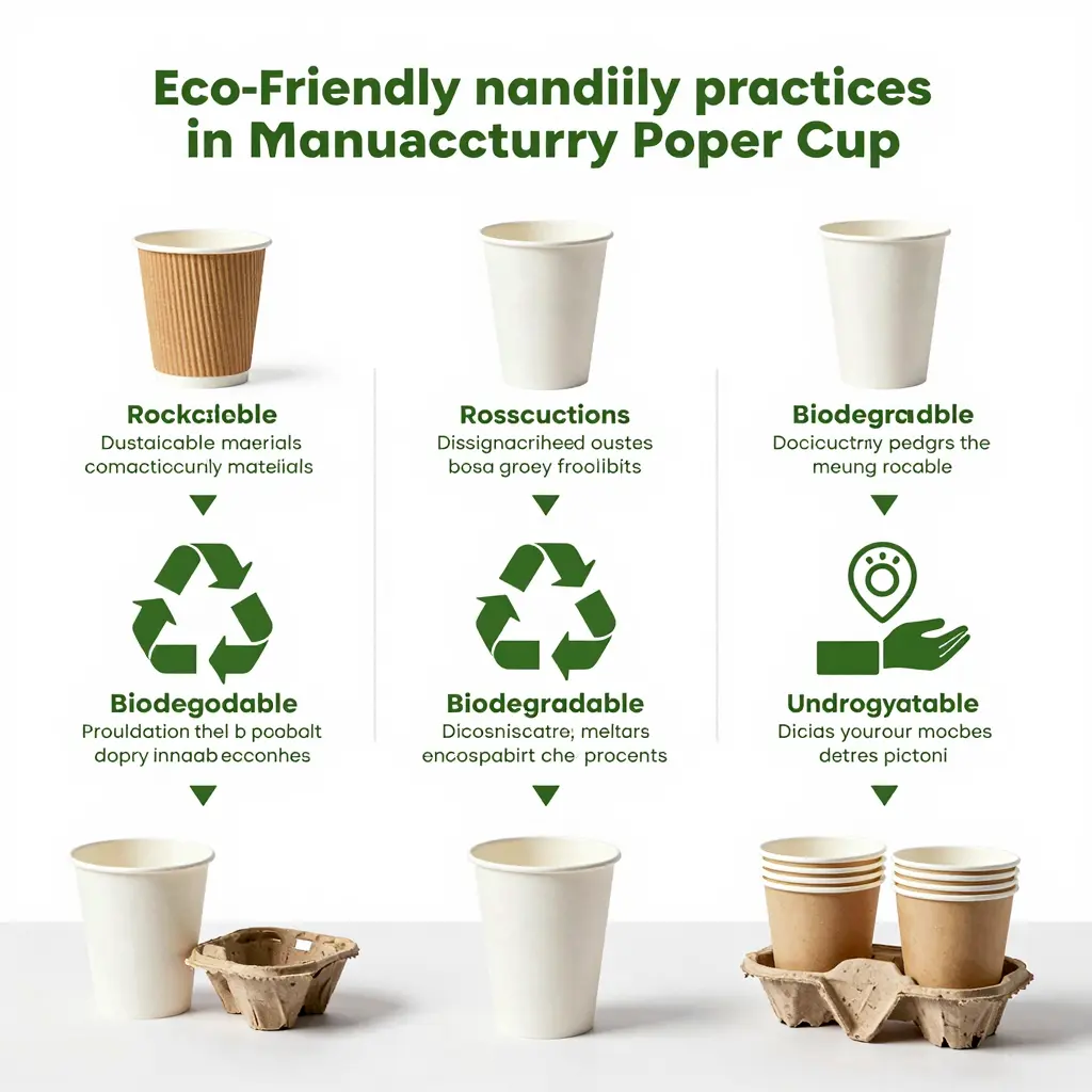 Eco-Friendly Practices in Manufacturing Disposable Cups