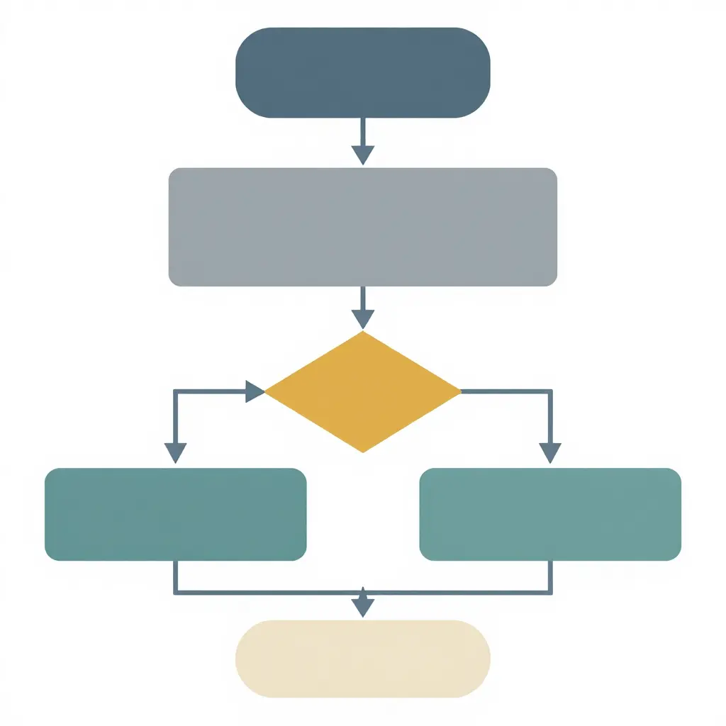 Simple flat 2D flowchart of the pre-recovery decision process, showing a start step, a cable inspection step, a diamond decision node, and two branches leading to proceed-with-recovery or replace-the-cable outcomes